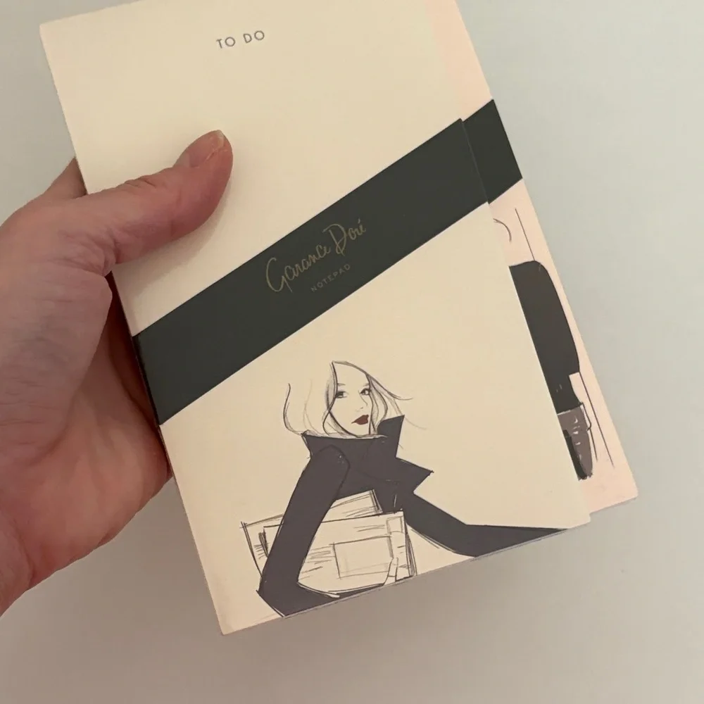 NWT Set of 2 Rifle Paper Co. x Garance Doré To‎ Do Notepads Padfolio Notebook